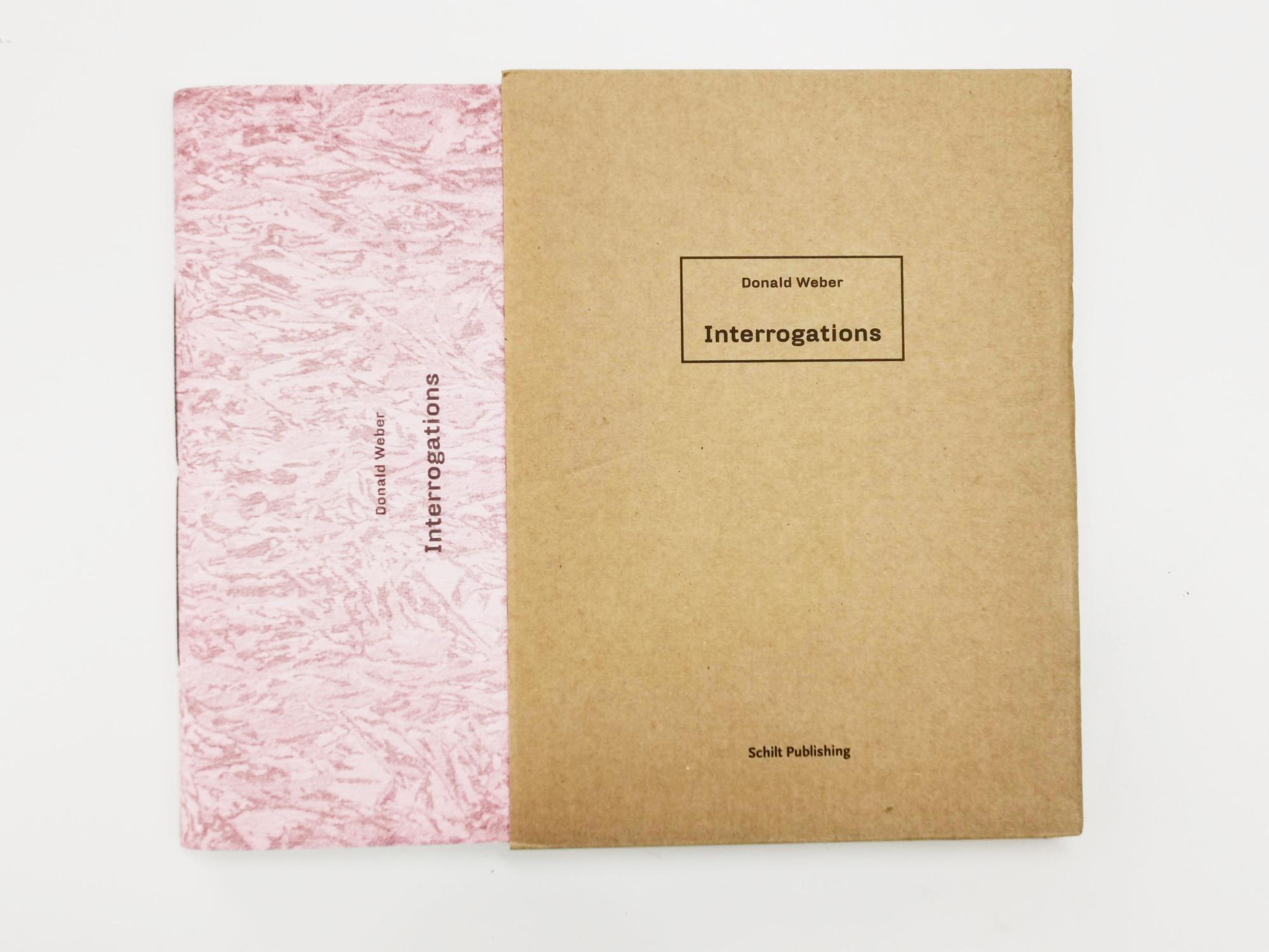 Donald Weber, Interrogations